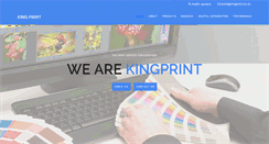 Desktop Screenshot of kingprint.co.uk